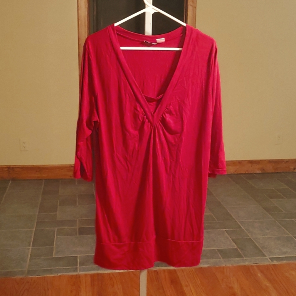 Mascara burgundy top